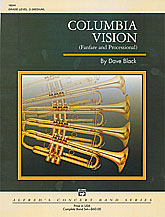 Columbia Vision Concert Band sheet music cover Thumbnail